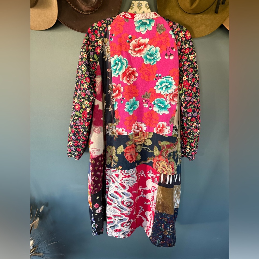 Patchwork Coat - image 4